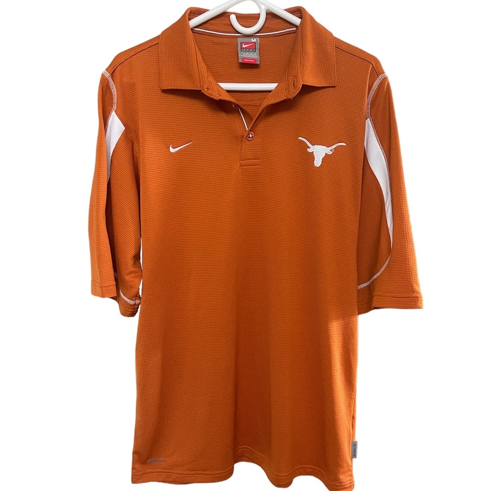 Nike Texas Longhorns UT Dri-fit collared shirt